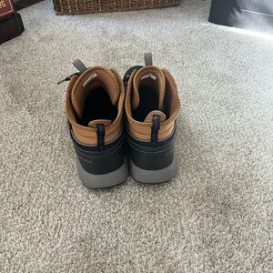 Tan and blue Quechua Ankle Boots